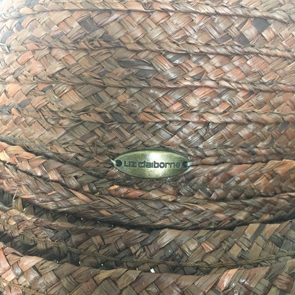 COPY - Liz Claiborne Brown Straw Hat - Picture 4 of 5